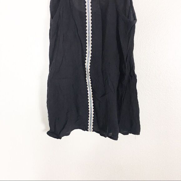 ASO TVD Ecote Black Tank Top with White & Blue Aztec Tank Top - Picture 6 of 8